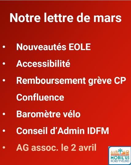 thèmes de la lettre, visibles dans le post