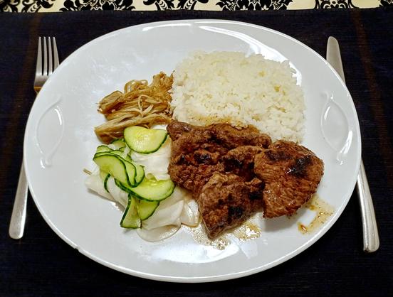Das Essen ist serviert
