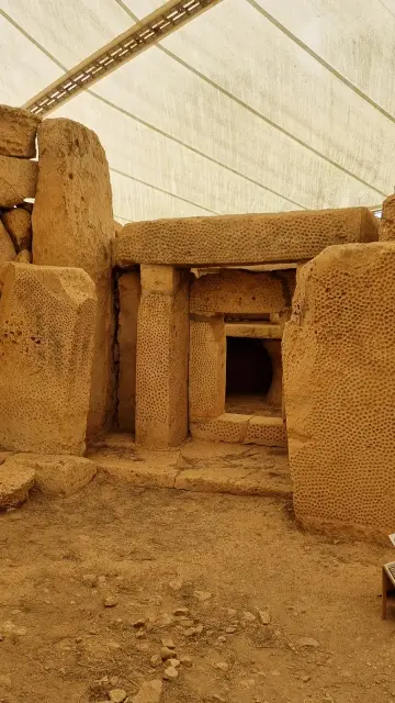 Teil der Anlage von Mnajdra