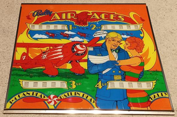 Pinball Air Aces Backglass