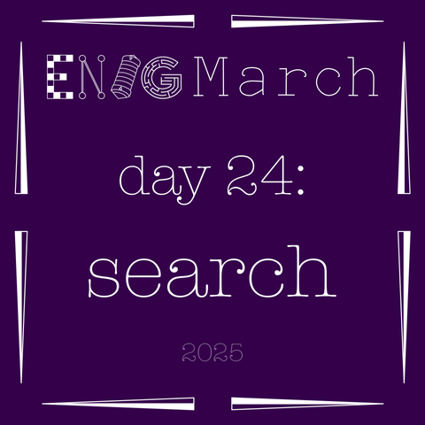 EnigMarch day 24: search