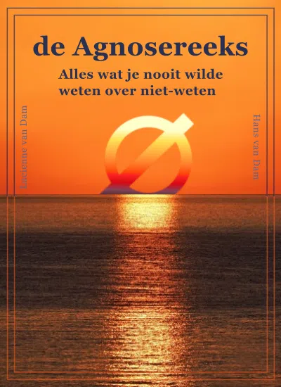 Omslag van de Agnosereeks, een serie boeken over niet-weten.