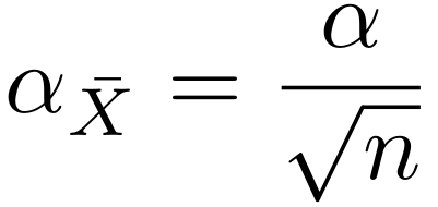 An image made with racket's latex-pict^1 in order to approximate the equation shown in Howard Wainer's article linked in the post. This is "de Moivre's equation" which is "the equation that provides us with the standard deviation of the sampling distribution of the mean.... (Note the square root symbol, which will be a key to at least one of the misunderstandings of variation.)".

^1 test-1.rkt in the repo directory:  https://codeberg.org/bsmall2/statistics-class-notes/src/branch/main/racket/latex-pict
