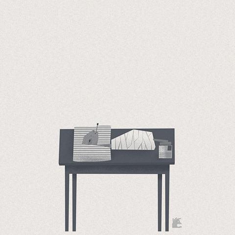 illustration of the baby from Eraserhead