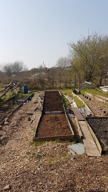 Normal plot bed to be sown.