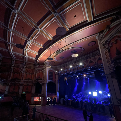 Liverpool Olympia stage
