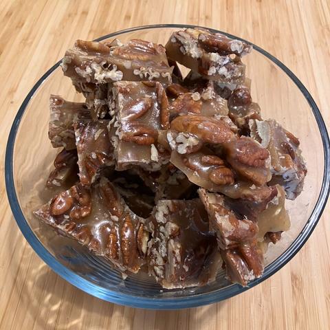 Pecan brittle