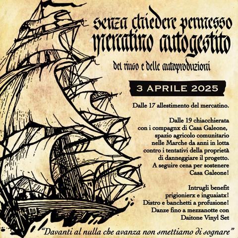 SENZA CHIEDERE PERMESSO APRILE 2025