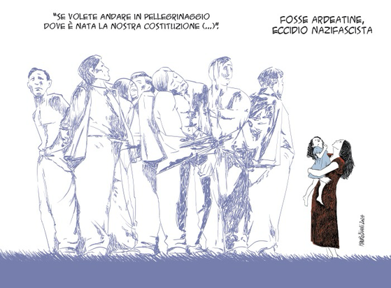 Monumento ai caduti fosse ardeatine.