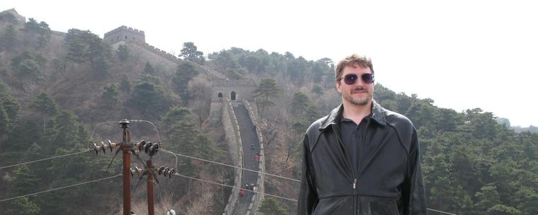 Michael Edward Kohlman - Great Wall of China. March 24th 2007.