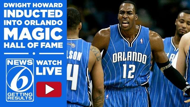 Dwight Howard inducted into Orlando Magic Hall of Fame