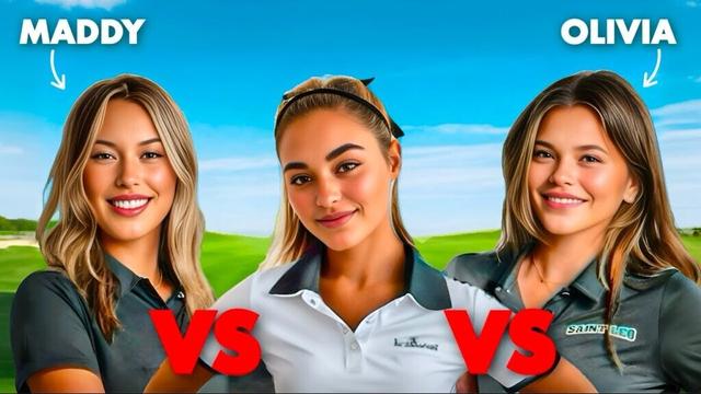 College Girls Golf Match