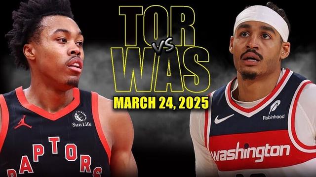 Toronto Raptors vs Washington Wizards Full Game Highlights - March 24, 2025 | NBA Regular Season