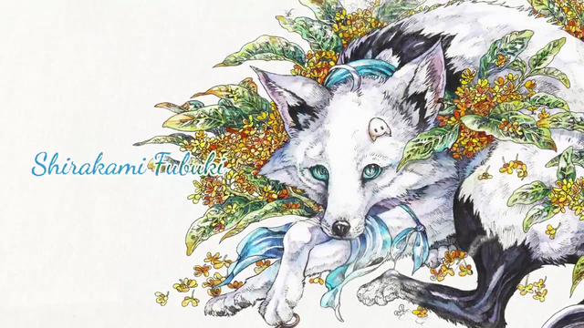 Shirakami Fubuki as a white fox