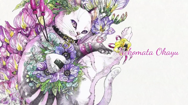 Nekomata Okayu as a cat