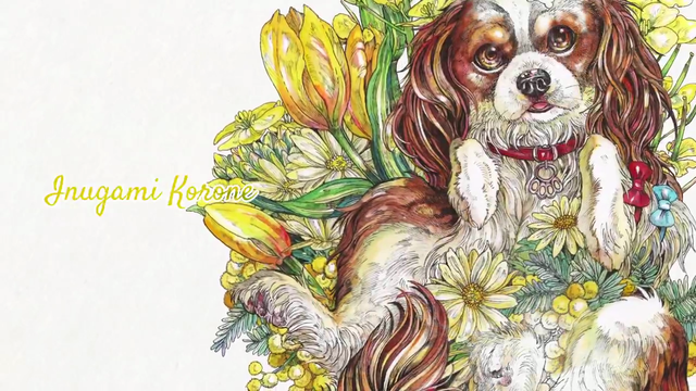 Inugami Korone as a dog