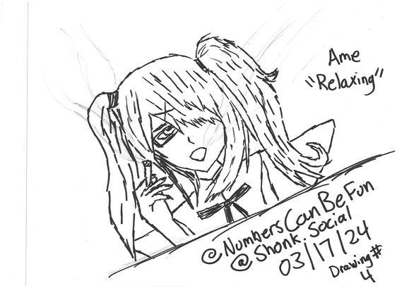 Ame relaxing... I won't say how~
