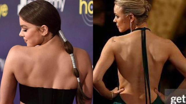 Best Celebrity Back (Round of 16) : Hailee Steinfeld vs Rachel Mcadams