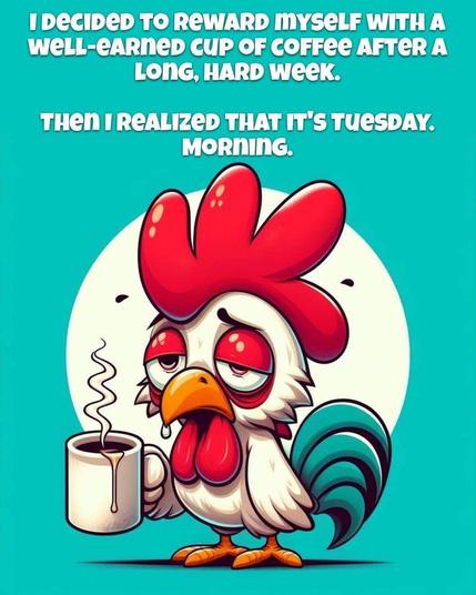 What a long week, but it's only a Tuesday