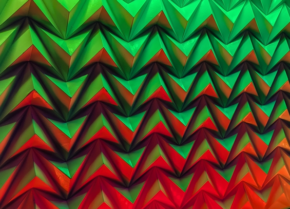 photo of an art image from a corner of 38c3