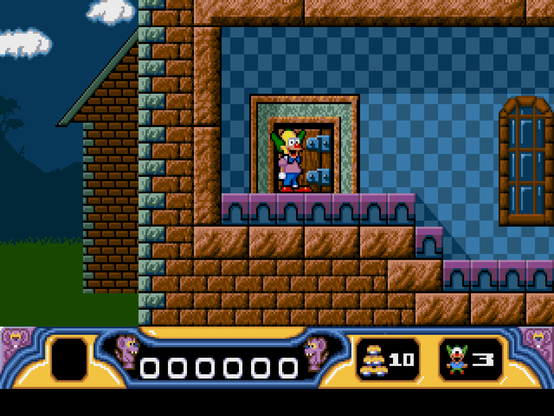 Krusty's Fun House for MS-DOS, screenshot #1
