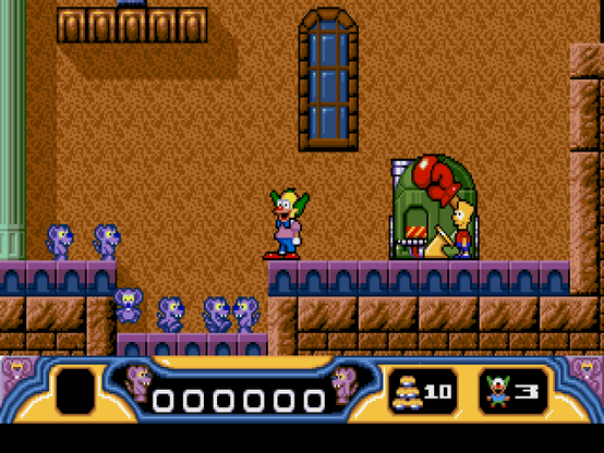 Krusty's Fun House for MS-DOS, screenshot #2