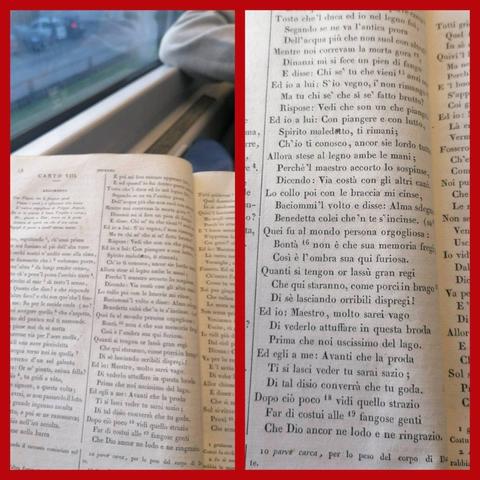Le pagine del libro in lettura