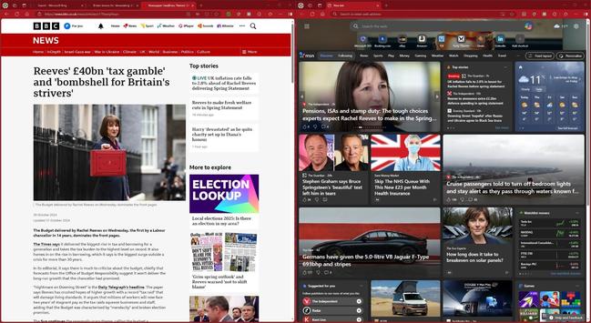 A #NotNewsAggreagtion and #SomeWeather.... With #SuperfluousAds... #SorryAboutIT