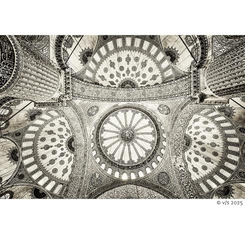 Innenansicht der Blauen Moschee in Istanbul