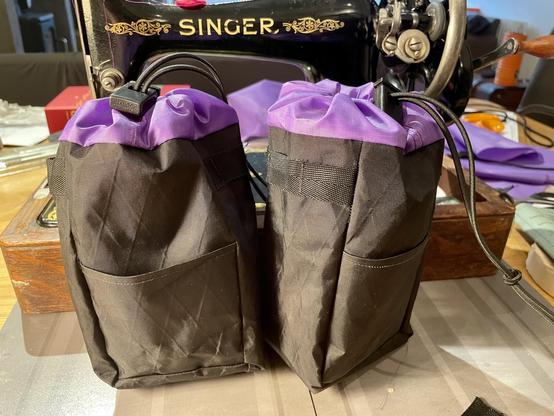 purple and black stem packs
