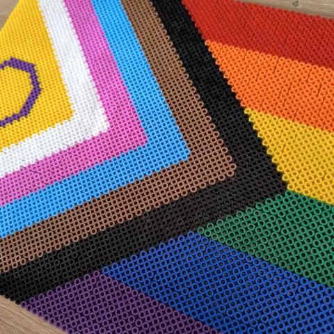 A close up of the flag.