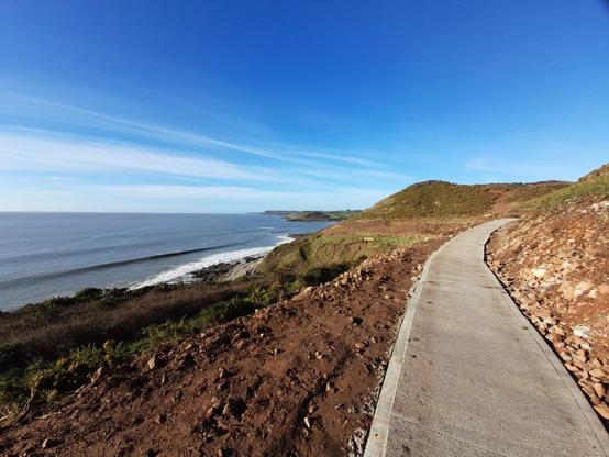 Coast-path-between-Limeslade-and-Rotherslade