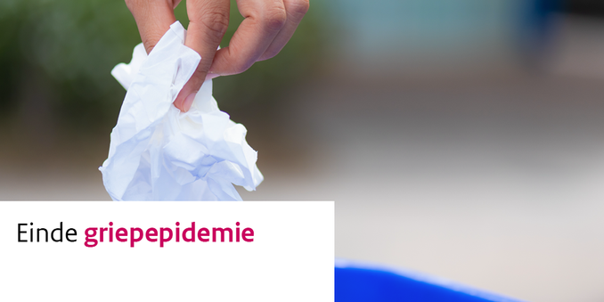 Einde griepepidemie