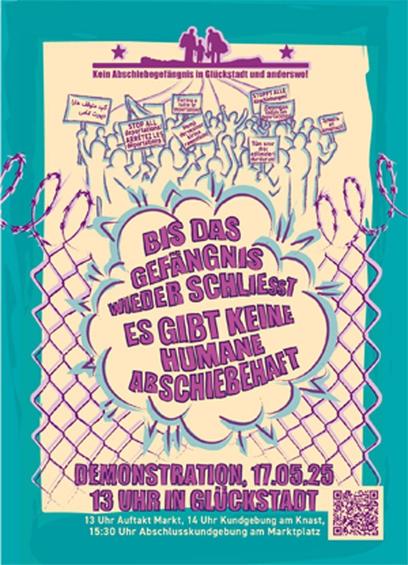Bis das Gefängnis wieder schließt - Flyer Vorderseite