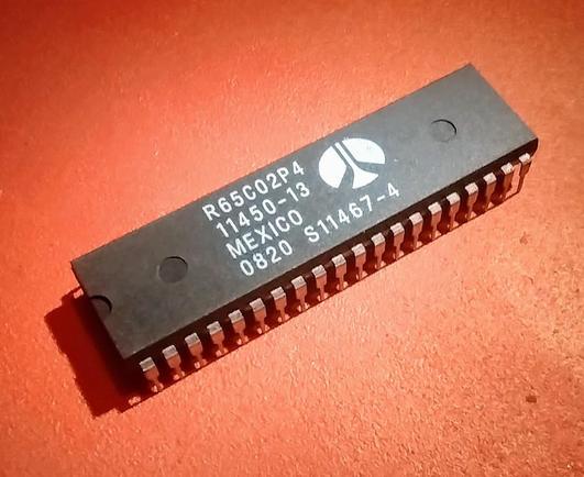 A new R65C02P4 CPU.