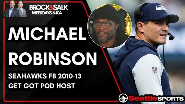 Micheal Robinson on The #Seahawks Roster Remake & Working with Marshawn Lynch | #SeattleSports