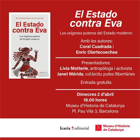 Presentación del libro "El Estado contra Eva" por Enric Olartecoechea y Coral Cuadrada