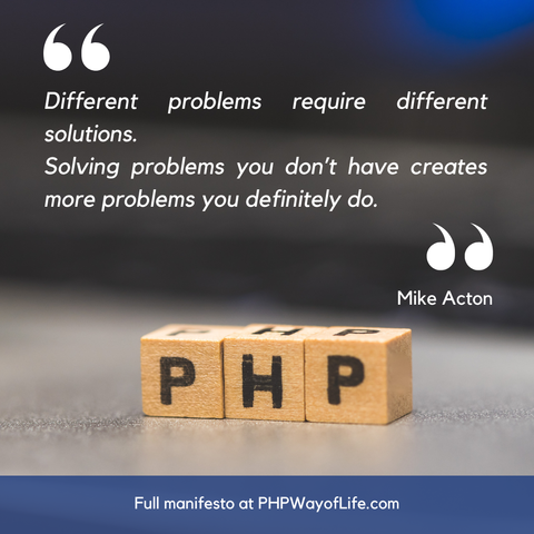 Quote "Different problems require different solutions.
Solving problems you don’t have creates more problems you definitely do." Mike Acton