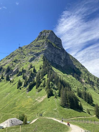 View of the Moléson without Clouds