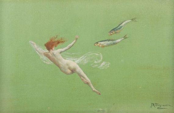 creator QS-P170,Q6254583, John Reinhard Weguelin–Water Nymph, public domain