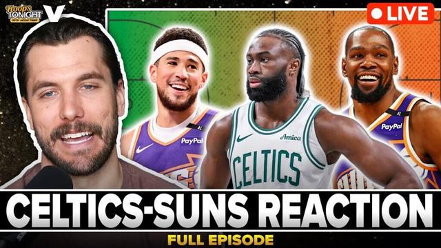 CELTICS-SUNS REACTION: Jaylen Brown & Boston cruise past Kevin Durant & Devin Booker without Tatum