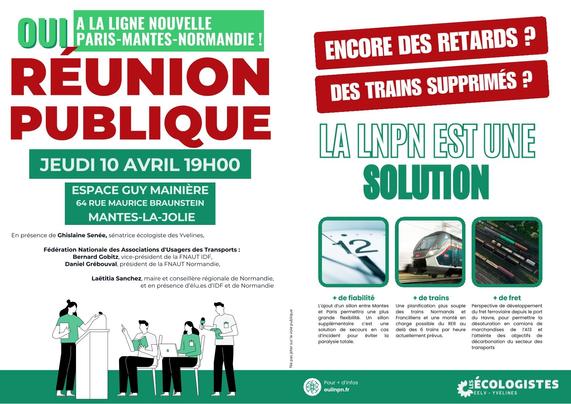 visuel d'invitation à la réunion