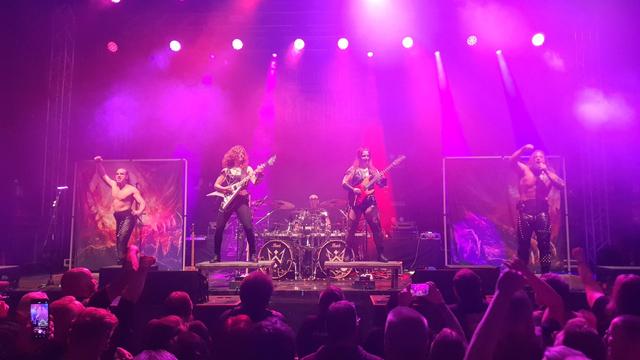 All For Metal on stage