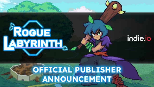 rogue labyrinth / indie.io official publisher announcement