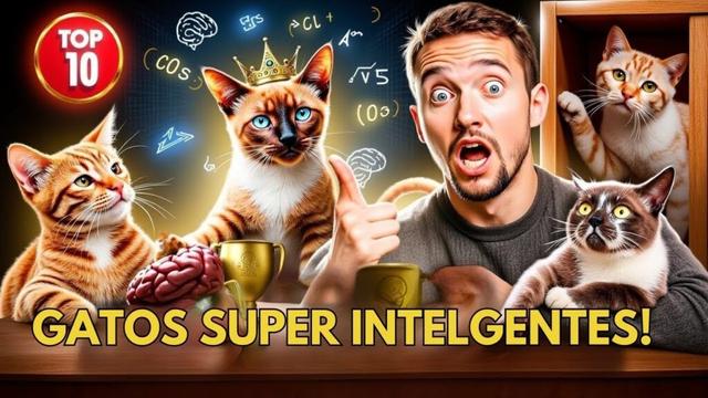 TOP 10 Raças de gatos mais inteligentes do Mundo