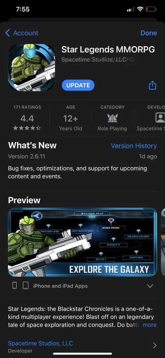 MMORPG SPACE GAME