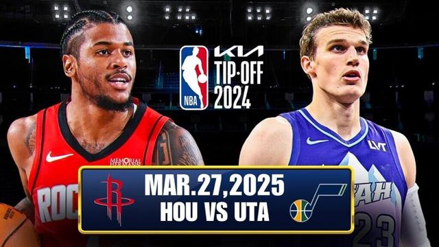 Houston Rockets Vs Utah Jazz Live Play-By-Play & Commentary