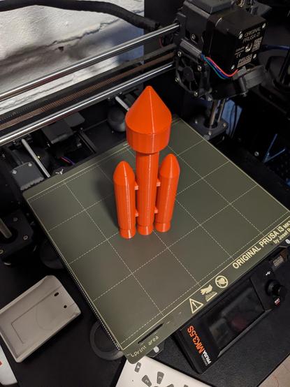 A 3d printed rocket