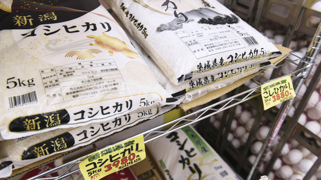 Tokyo's rice prices surge 90% in March on year: CPI data