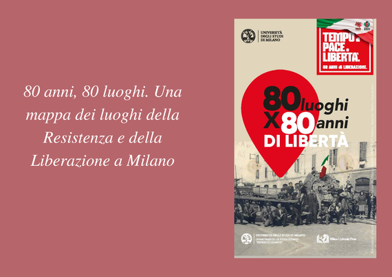 Questa mappa dei luoghi della Resistenza e della Liberazione a Milano nasce con l’obiettivo di restituire una visione complessiva della lotta antifascista e delle violenze perpetrate dall’occupazione nazifascista e dalla guerra totale fra il luglio 1943 e l’aprile 1945.
In occasione dell’80° anniversario della Liberazione, sono stati simbolicamente individuati 80 luoghi, suddivisi in sette categorie.